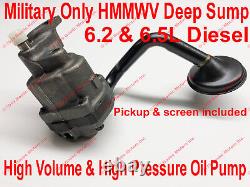 6.2 & 6.5 L DIESEL OIL PUMP High Volume / High Pressure 5716380 Deep Sump