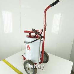 Alemite 7149-4 High Volume Oil Grease Manual Bucket Pump WithCart